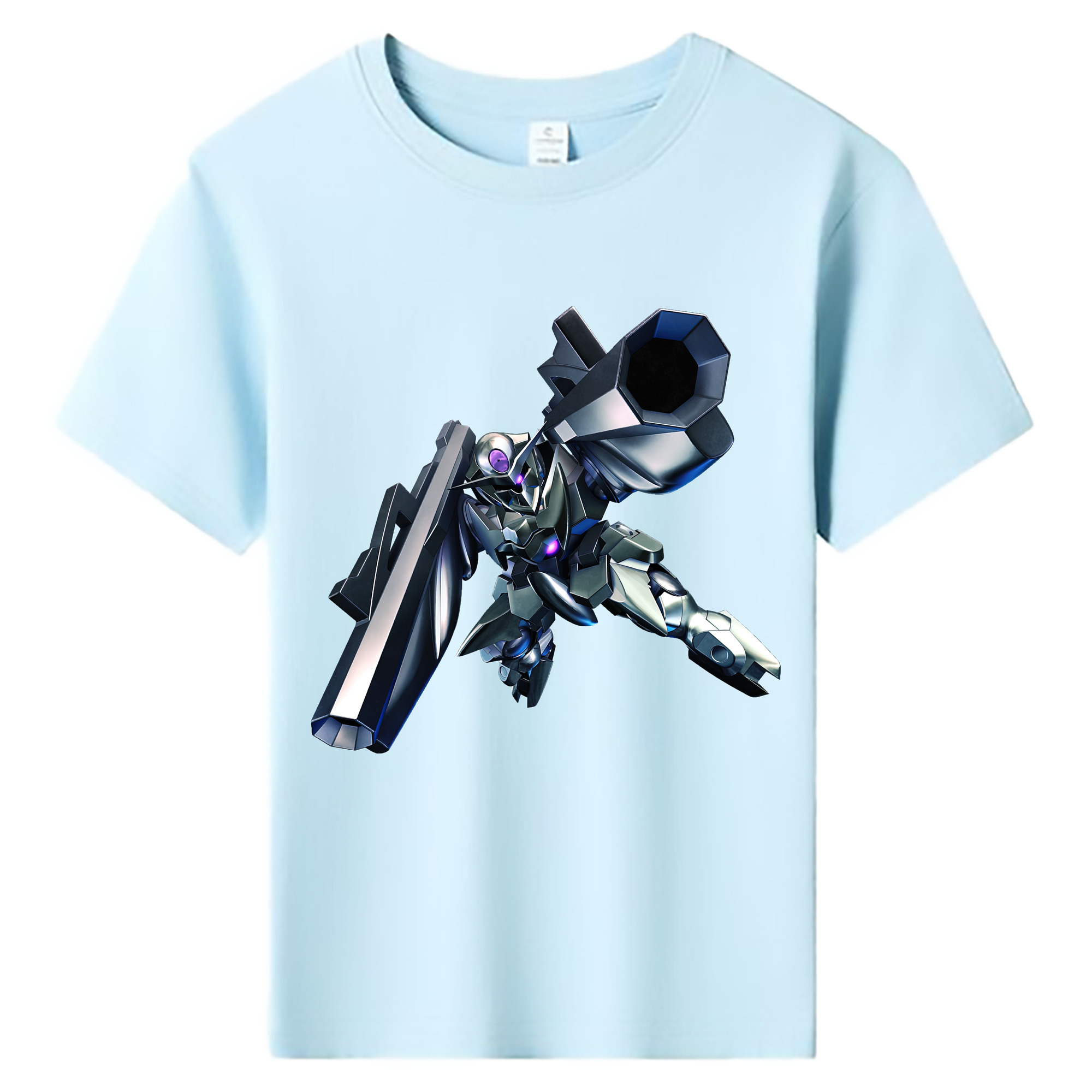 （画像用） 機動戦士ガンダム Mobile Suit Gundam 綿100％キッズTシャツ（フロントプリント）